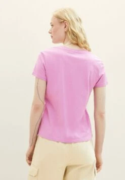 TOM TAILOR Denim Mit V-AusschnittT-Shirt BasicBlueberry Blush Donna T-shirt E Top TO721D14A-I11 -Tom Tailor 481e3fcfdf484049ad89e8db1d152ac6