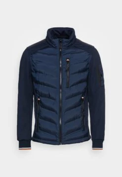 Tom Tailor Decorative Hybrid JacketGiacca LeggeraSky Captain Blue Uomo Giacche TO222T0B2-K11 -Tom Tailor 4850d3d42cb94a37a5585d456368f809