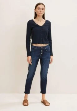 Tom Tailor LängeJeans Slim FitDark Stone Wash Denim Donna Jeans TO221N0EG-K11