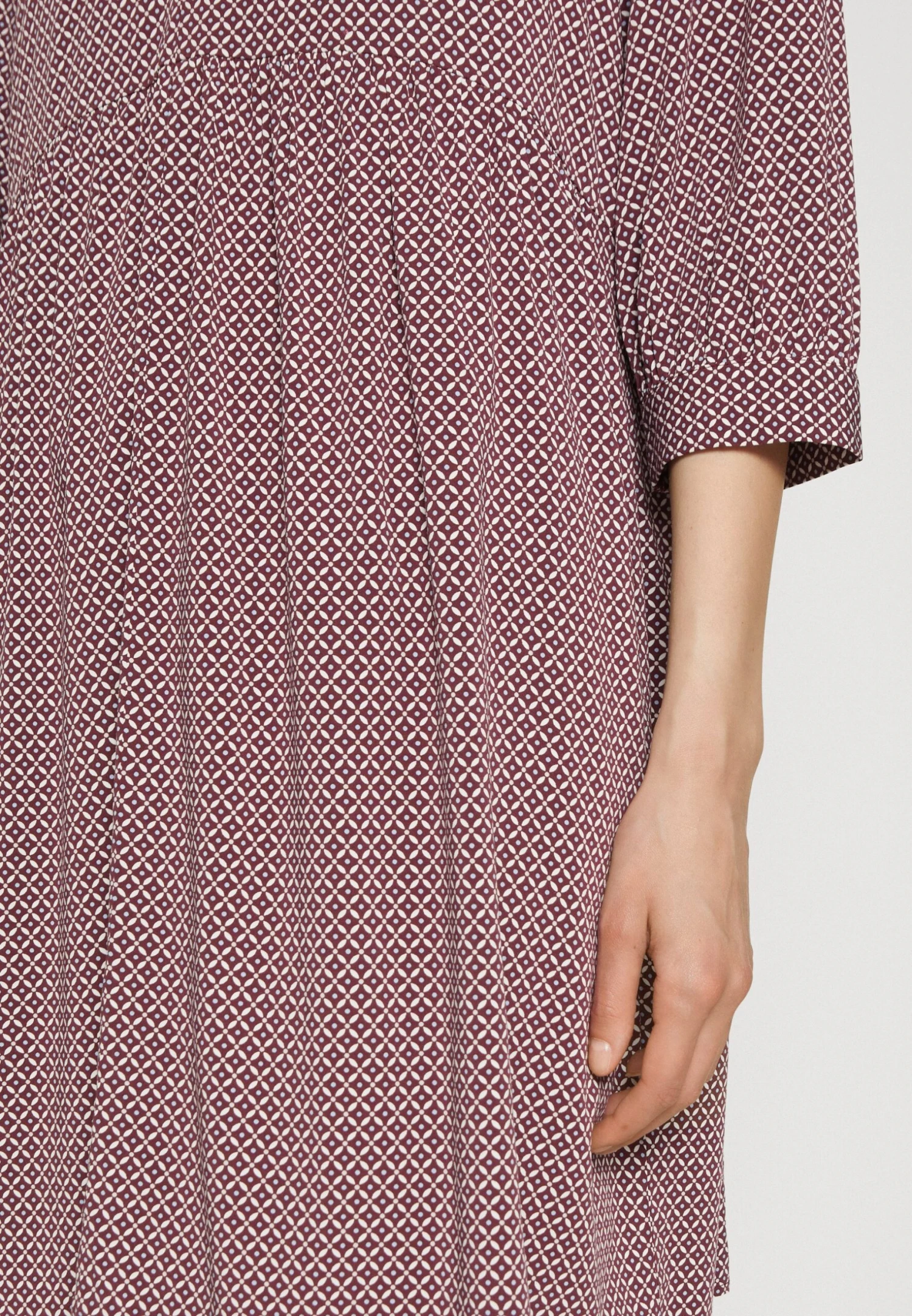 Tom Tailor Feminine V Neck Vestito EstivoBurgundy Donna Vestiti TO221C0RB-G11 8 Tom Tailor Feminine V Neck Vestito EstivoBurgundy Donna Vestiti TO221C0RB-G11 - immagine 6