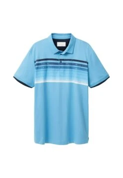 Tom Tailor Mit PrintPoloRainy Sky Blue Uomo T-shirt E Polo TO222P0DO-K11 -Tom Tailor 497fb126a46d438ab820d48ed38f51b3