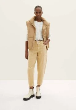 TOM TAILOR Denim Barrel Mom Jeans A SigarettaBrown Rice Donna Jeans TO721N0B5-O11 -Tom Tailor 4a422054febb40439fc0b6b6d5a7b567