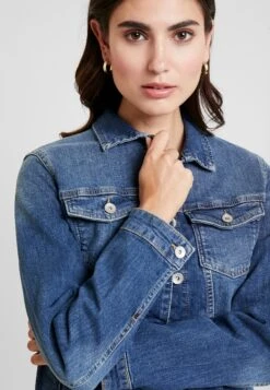 Tom Tailor Authentic JacketGiacca Di JeansUsed Dark Stone Blue Denim Donna Giacche E Blazer TO221G08R-K12 -Tom Tailor 4afa4f43ae754c7496024c8f79ebdbe1