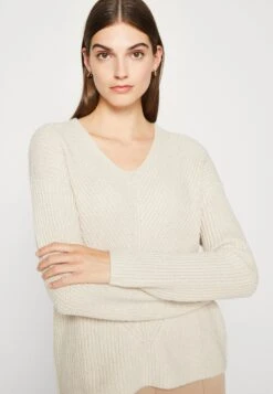 Tom Tailor V NeckMaglioneClouds Grey Melange Donna Maglieria TO221I0TQ-C11 -Tom Tailor 4b13fc258c0146708c21bf2b69be1097