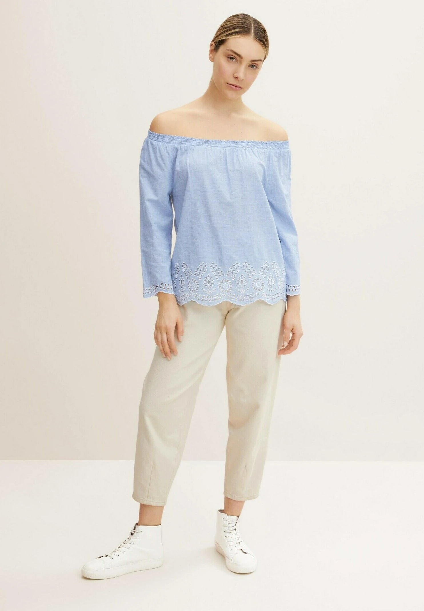 Tom Tailor CamicettaBlue White Stripe Donna Camicie E Bluse TO221E122-K11 4 Tom Tailor CamicettaBlue White Stripe Donna Camicie E Bluse TO221E122-K11 - immagine 2