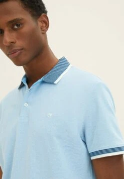 Tom Tailor TdPoloRainy Sky Blue Two Tone Uomo T-shirt E Polo TO222P0CY-K12 11 Tom Tailor TdPoloRainy Sky Blue Two Tone Uomo T-shirt E Polo TO222P0CY-K12 -Tom Tailor 4b955ea7ab654cb9a3a90be4e8932e44