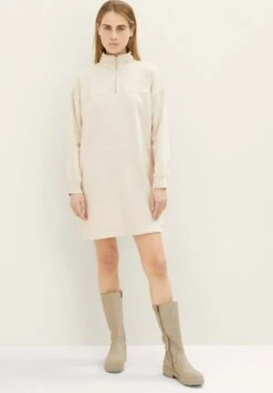 TOM TAILOR Denim Vestito EstivoCreme Beige Melange Donna Vestiti TO721C0H1-B11