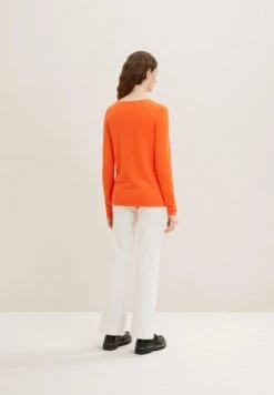 Tom Tailor Basic V NeckMaglioneFever Red Donna Maglieria TO221I0GG-G16 -Tom Tailor 4bcc2f6d887346b9bc5b088cf519cf7f