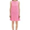 Tom Tailor Volant - Vestito Estivo - Pink Geo Design