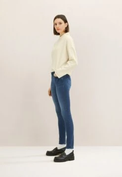 Tom Tailor AlexaJeans Skinny FitDark Stone Wash Denim Donna Jeans TO221N0FD-K12 -Tom Tailor 4f22a2d544124297af58164a4212b1f3