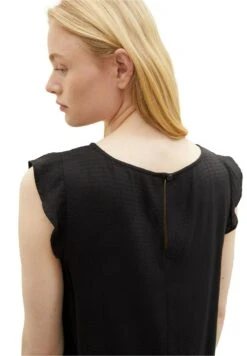TOM TAILOR Denim Ärmellose CamicettaDeep Black Donna T-shirt E Top TO721E0OG-Q11 -Tom Tailor 4f4cb26bef2846098f583309728d2114