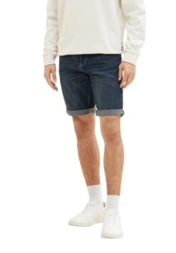 Tom Tailor JoshShorts Di JeansUsed Dark Stone Blue Denim Uomo Jeans TO222F0FT-K11 -Tom Tailor 4fd225a0f3c944c1abd86b170a8b60e6