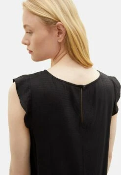 TOM TAILOR Denim Ärmellose CamicettaDeep Black Donna T-shirt E Top TO721E0OG-Q11 -Tom Tailor 500df9e58ee148caaf2ab9a4b3be6bf2