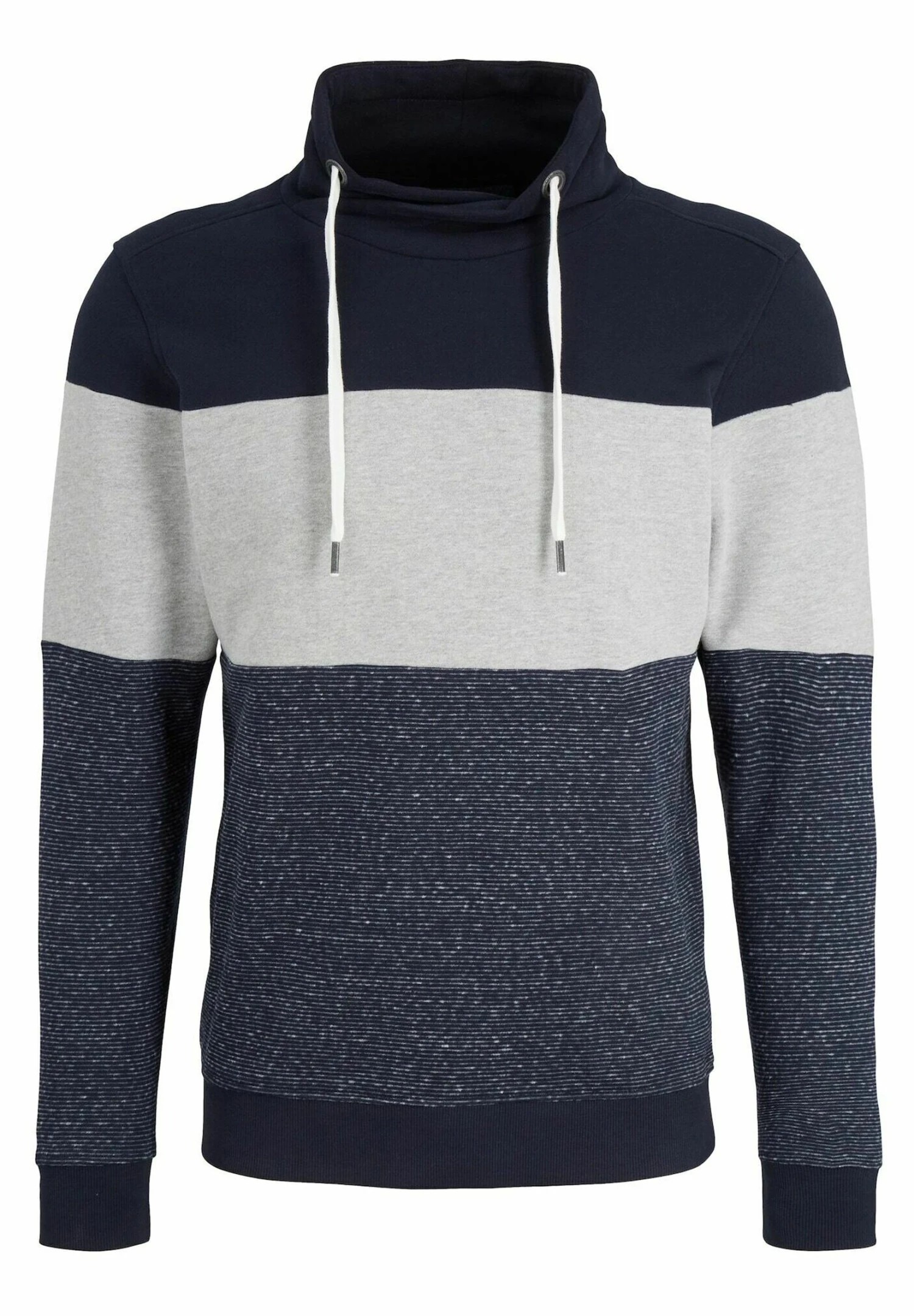 Tom Tailor Mit Blocking FelpaMiddle Grey Melange Uomo Maglieria E Felpe TO222S0EP-C11 7 Tom Tailor Mit Blocking FelpaMiddle Grey Melange Uomo Maglieria E Felpe TO222S0EP-C11 - immagine 5