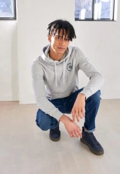 TOM TAILOR Denim Felpa Con CappuccioLight Stone Grey Uomo Maglieria E Felpe TO722S0D0-C11 -Tom Tailor 5109200cc6394c59a986df4102948d7f