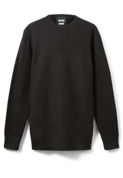 Tom Tailor Basic Strcutred MaglioneBlack Grey Melange Uomo Maglieria TO222Q0NI-C12 -Tom Tailor 514b69f8bea1468eb1758ee403df2d7d