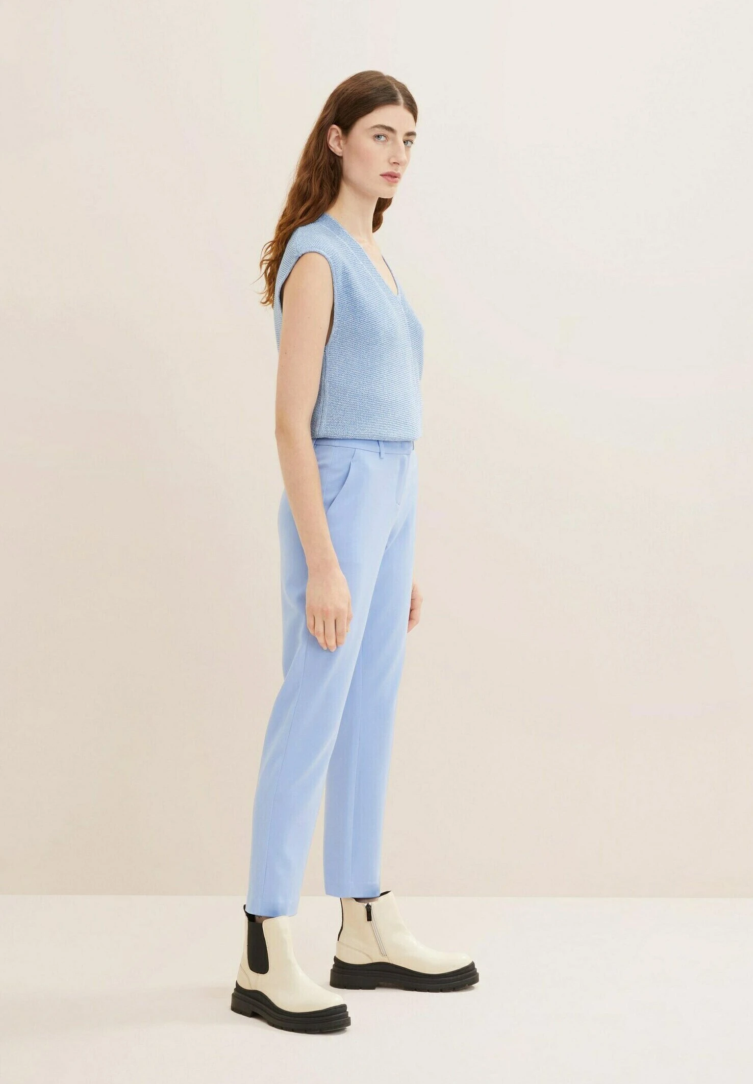 Tom Tailor Mia- Chino - Dreamy Blue 6 Tom Tailor Mia- Chino - Dreamy Blue - immagine 4