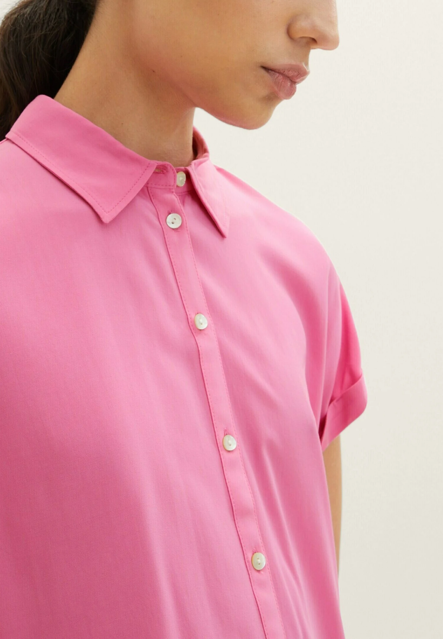 Tom Tailor Kurzärmlige - Camicia - Nouveau Pink 6 Tom Tailor Kurzärmlige - Camicia - Nouveau Pink - immagine 4