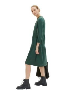 Tom Tailor Mit VolantsVestito Di MaglinaPineneedle Green Donna Vestiti TO221C0QF-M11 -Tom Tailor 5436503318764ec9b4fd95e8f39ee84e