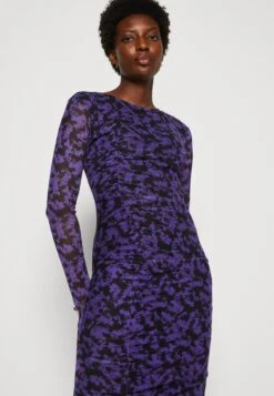 TOM TAILOR Denim Midi Dress With GatheringVestito EstivoLilac/Black Donna Vestiti TO721C0H6-I11 -Tom Tailor 55c290b52b4349b7a96a58954b8f1d32