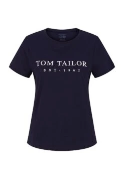 Tom Tailor T-Shirt With EmbroideryT-Shirt Con StampaNavy Midnight Blue Donna T-shirt E Top TO221D1CJ-K11 10 Tom Tailor T-Shirt With EmbroideryT-Shirt Con StampaNavy Midnight Blue Donna T-shirt E Top TO221D1CJ-K11 -Tom Tailor 55d9c4db80ce467db35a5f77195d5e42