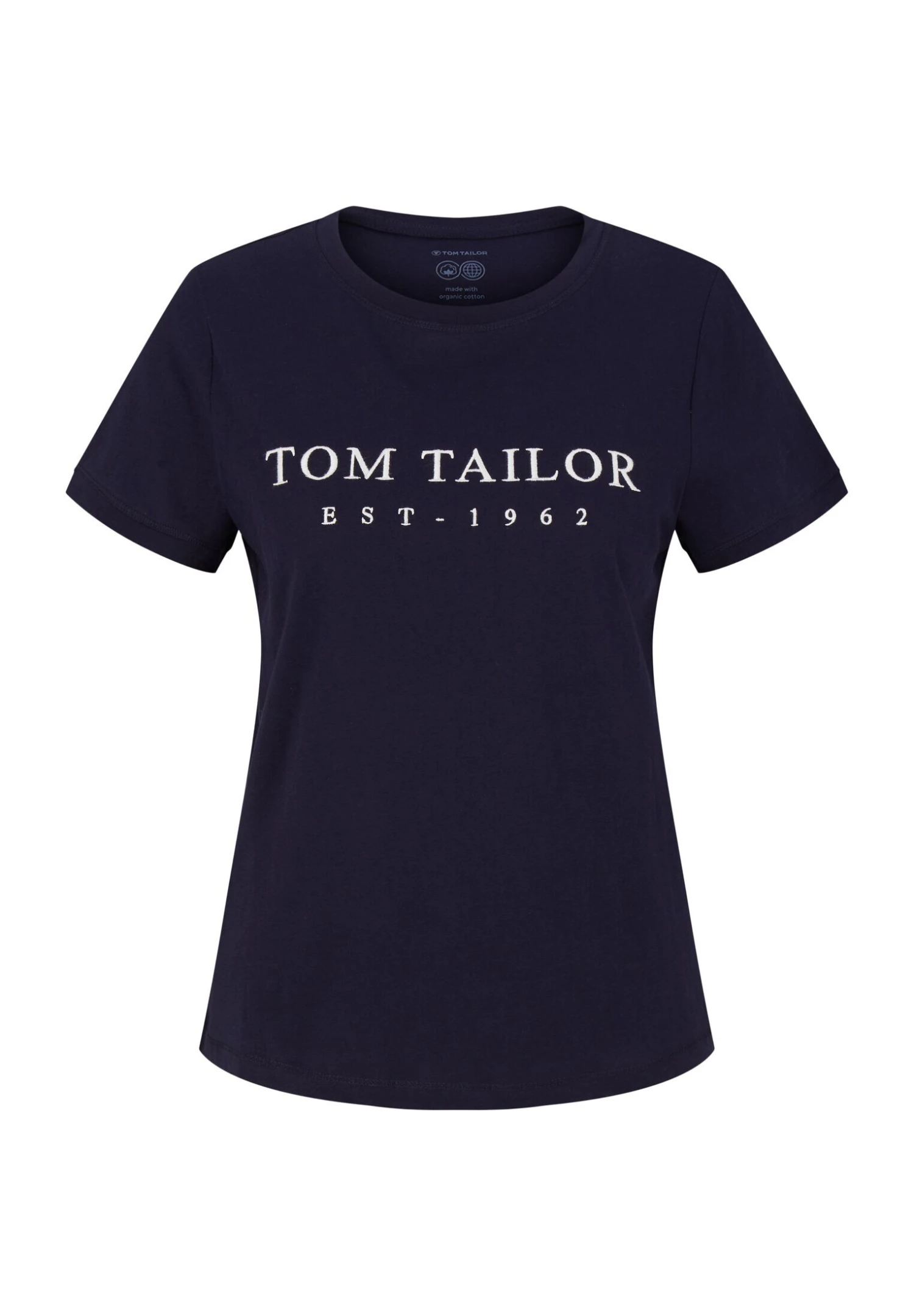 Tom Tailor T-Shirt With EmbroideryT-Shirt Con StampaNavy Midnight Blue Donna T-shirt E Top TO221D1CJ-K11 6 Tom Tailor T-Shirt With EmbroideryT-Shirt Con StampaNavy Midnight Blue Donna T-shirt E Top TO221D1CJ-K11 - immagine 4