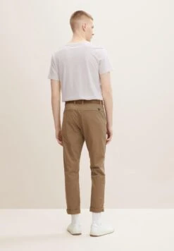 TOM TAILOR Denim Slim Fit Chino With Belt - Chino - Honey Camel Beige -Tom Tailor 560324fdafc3496aad394f4ae0bdf579