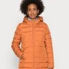 TOM TAILOR Denim Lightweight PufferCappotto InvernaleAmber Orange Donna Cappotti TO721U04B-H11