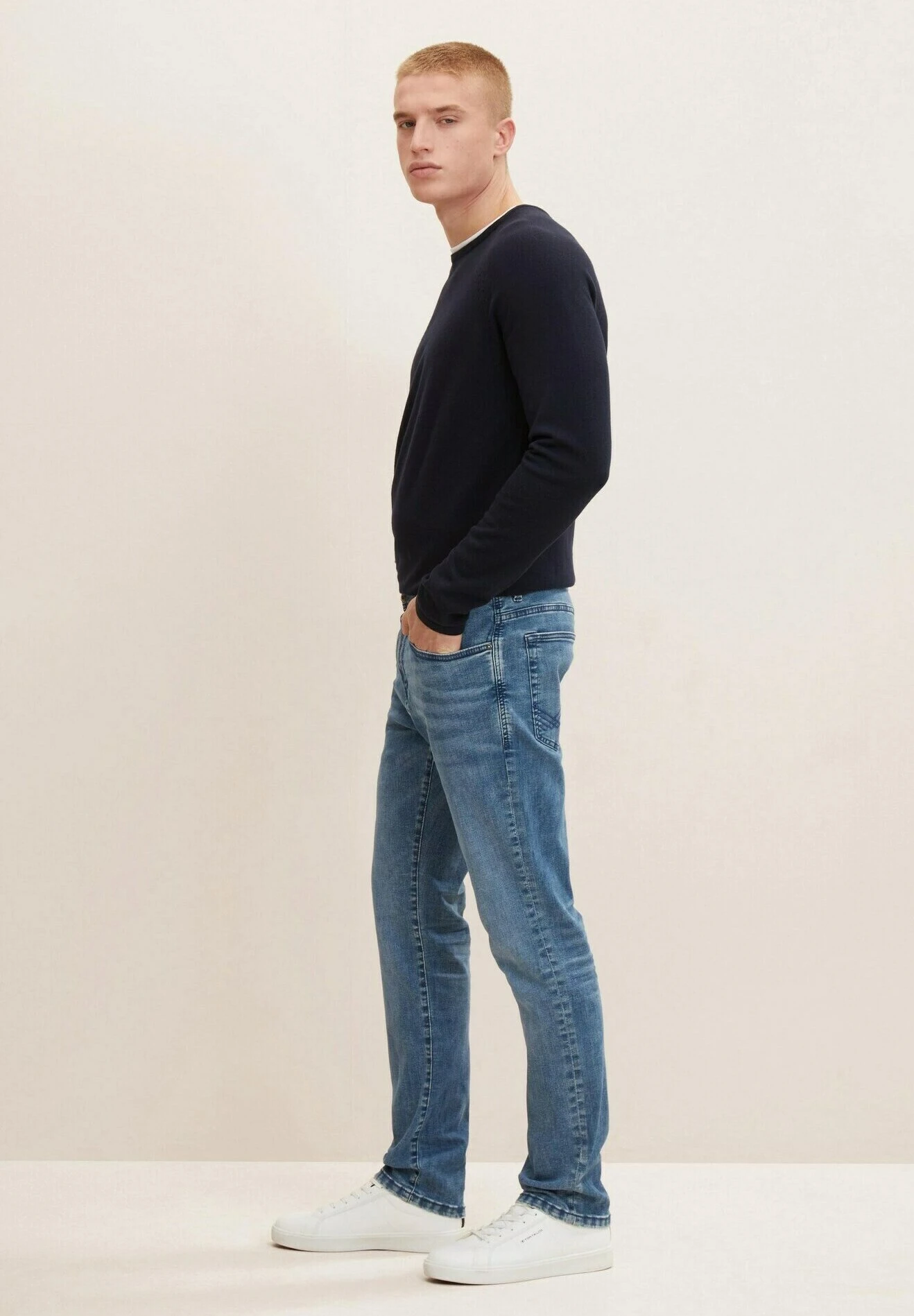 Tom Tailor JoshJeans A Sigaretta Blue Denim Uomo Jeans TO222G0AJ-K12 7 Tom Tailor JoshJeans A Sigaretta Blue Denim Uomo Jeans TO222G0AJ-K12 - immagine 5