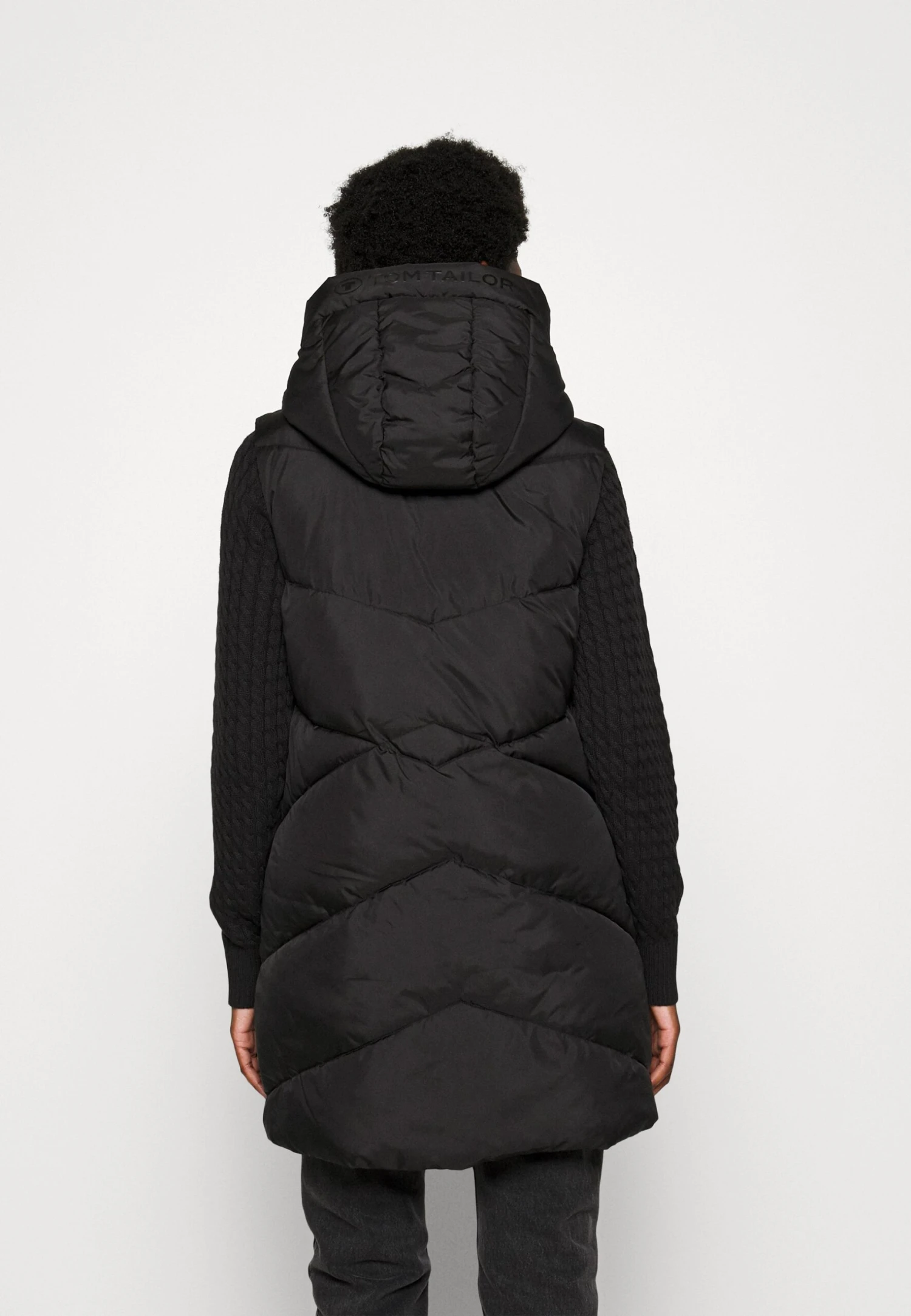 Tom Tailor Long ModernSmanicatoDeep Black Donna Giacche E Blazer TO221U08M-Q11 5 Tom Tailor Long ModernSmanicatoDeep Black Donna Giacche E Blazer TO221U08M-Q11 - immagine 3