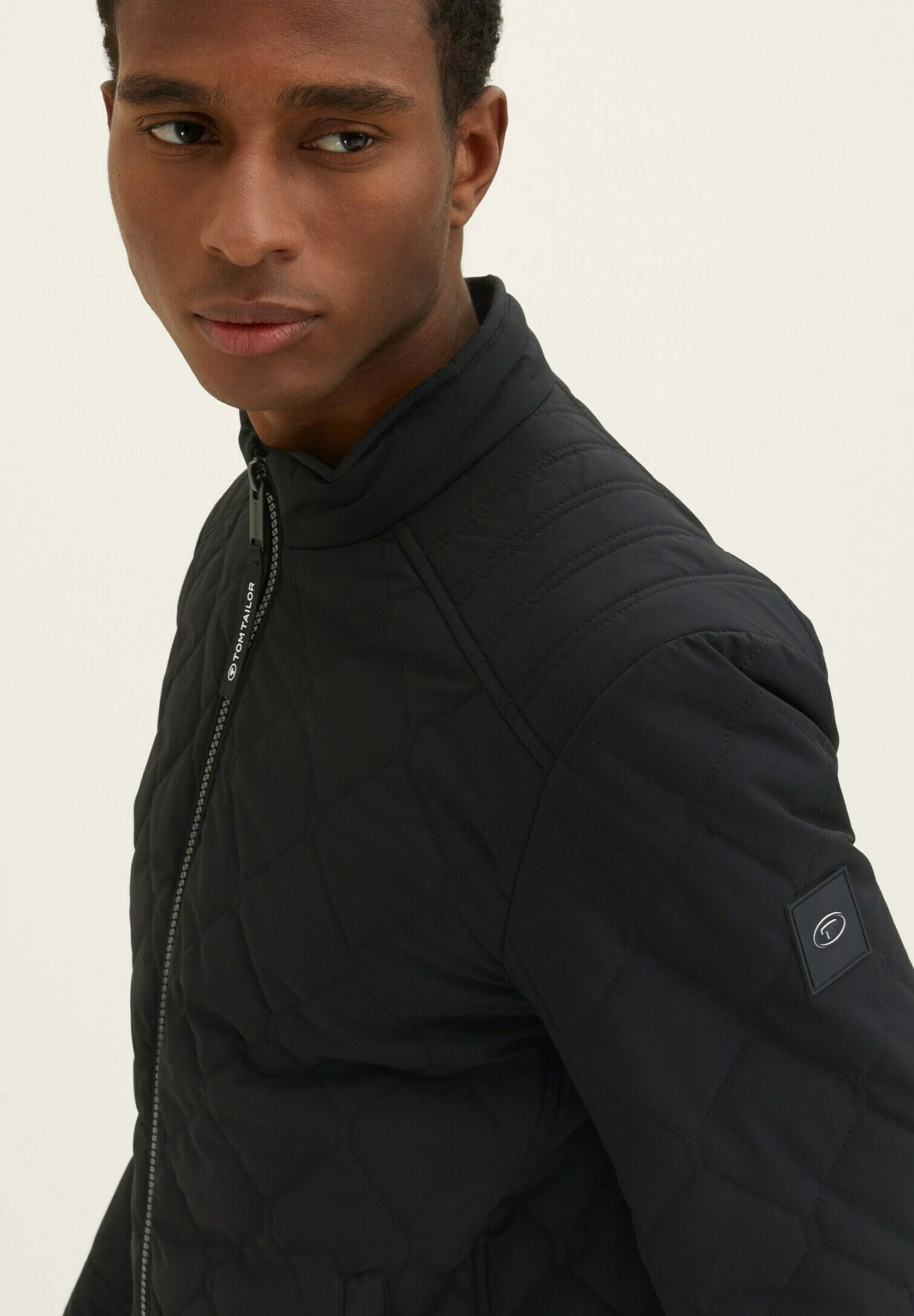 Tom Tailor Stepp Casual Biker Giacca Da Mezza StagioneBlack Uomo Giacche TO222T0DM-Q11 6 Tom Tailor Stepp Casual Biker Giacca Da Mezza StagioneBlack Uomo Giacche TO222T0DM-Q11 - immagine 4