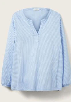 Tom Tailor PlusGestreiftesMaglietta A Manica LungaDreamy Blue White Thin Stripe Donna T-shirt E Top TO221D1HK-K11 -Tom Tailor 591a8cf167314ff88c6b32781c4a7451