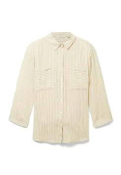 Tom Tailor CamiciaBeige White Stripe Woven Donna Camicie E Bluse TO221E15R-B11 -Tom Tailor 59f8943ed83f40a7a70c6a3acf830592