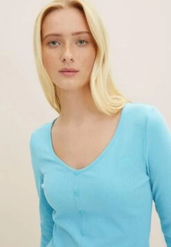 TOM TAILOR Denim With ButtonsMaglietta A Manica LungaBlue Voltage Donna T-shirt E Top TO721D117-L11 -Tom Tailor 5a194ff5be2e44f1a664b1e5bb423bfd