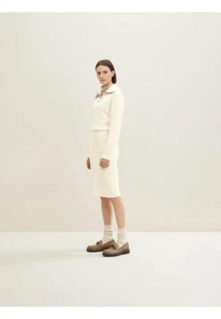 Tom Tailor Mit Rippstruktur Gonna A TubinoSoft Buttercream Donna Gonne TO221B0D5-A11 -Tom Tailor 5a5486d842354ada80907ab36e765343