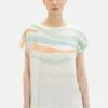 Tom Tailor T-Shirt Con StampaWhisper White Donna T-shirt E Top TO221D1IP-A11