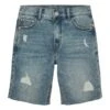 Tom Tailor Im Destroyed LookShorts Di JeansDestroyed Bleached Blue Denim Bambini Jeans TO224C04R-K11