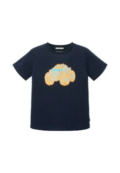 Tom Tailor Mit WendepaillettenT-Shirt Con StampaSky Captain Blue Bambini T-shirt & Top TO224G0XA-K11