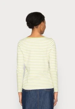 TOM TAILOR Denim Striped LongsleeveMaglietta A Manica LungaGreen White Donna T-shirt E Top TO721D0V4-A13 -Tom Tailor 5c7c13339cda471fa2d9930651e11132