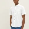 Tom Tailor GemustCamiciaOff White Green Minimal Design Uomo Camicie TO222D0ZU-A11 -Tom Tailor 5dac10e28c8f46c2b48e6207718bc439