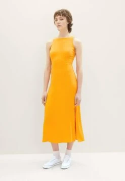 TOM TAILOR Denim Mit Cut OutsVestito EstivoBright Mango Orange Donna Vestiti TO721C0HH-H11