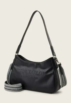 Tom Tailor Baguette Mit Logo - Borsa A Mano - Schwarz Black -Tom Tailor 5e278d25f4a8419d857bb3d941a064f1