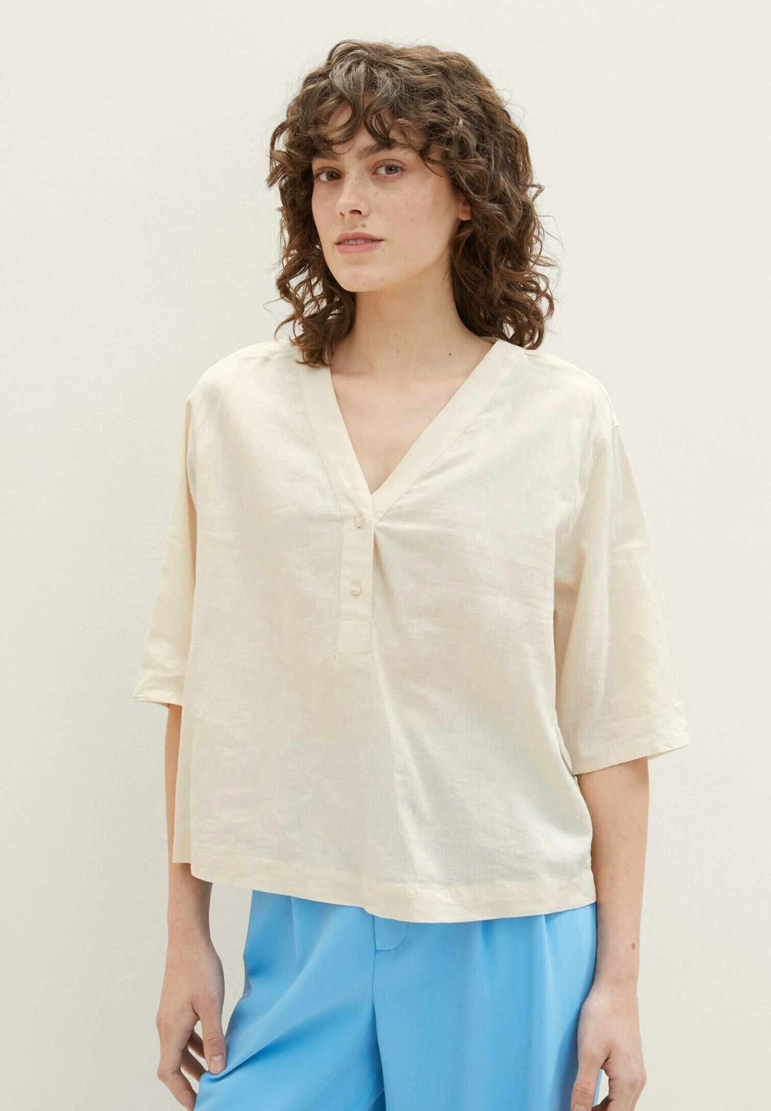 Tom Tailor Camicetta - Ivory Ecru 3 Tom Tailor Camicetta - Ivory Ecru