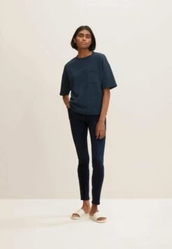 Tom Tailor Jeans Slim FitDark Stone Blue Black Denim Donna Jeans TO221N0EK-Q11