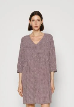 Tom Tailor Feminine V Neck Vestito EstivoBurgundy Donna Vestiti TO221C0RB-G11