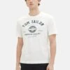 Tom Tailor Mit LogoT-Shirt Con StampaWhite Uomo T-shirt E Polo TO222O1CG-A11