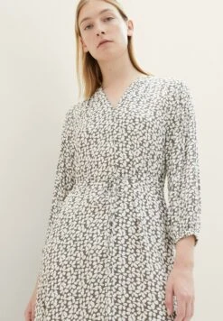 Tom Tailor Gemustertes Mit VolantsVestito EstivoGrey Floral Design Donna Vestiti TO221C0RK-C11 -Tom Tailor 60ca74f7b23c4b379b357c25d74282d3
