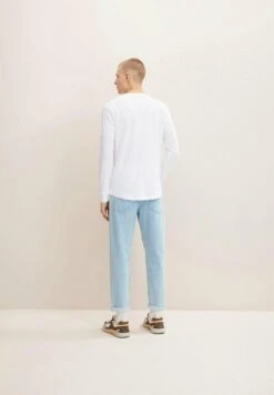 TOM TAILOR Denim LangarmMaglietta A Manica LungaWhite Uomo T-shirt E Polo TO722O18W-A11 10 TOM TAILOR Denim LangarmMaglietta A Manica LungaWhite Uomo T-shirt E Polo TO722O18W-A11 -Tom Tailor 6112f4e69d81451ca0941398165e4fd6