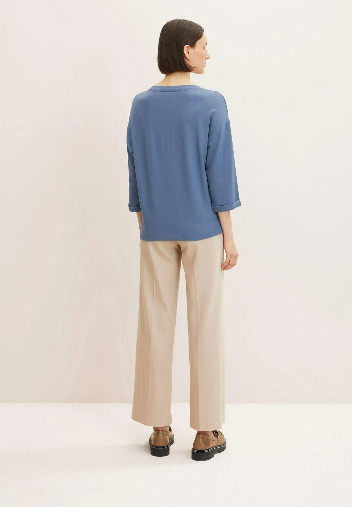 Tom Tailor FelpaStormy Sea Blue Donna Felpe TO221D1FL-K11 4 Tom Tailor FelpaStormy Sea Blue Donna Felpe TO221D1FL-K11 - immagine 2