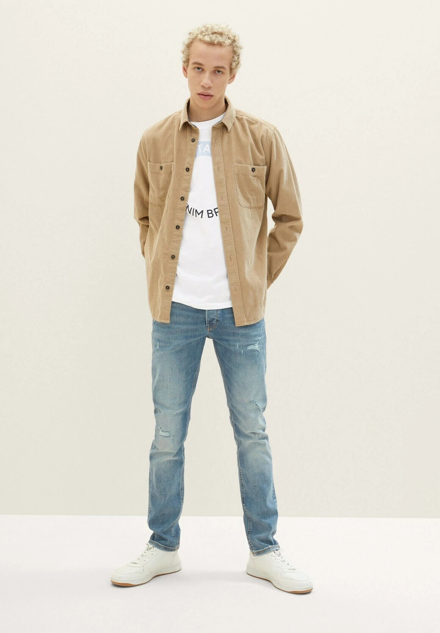 TOM TAILOR Denim Piers Slim- Jeans Slim Fit - Tinted Blue Denim 16 TOM TAILOR Denim Piers Slim- Jeans Slim Fit - Tinted Blue Denim - immagine 14